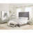 Tufted Upholstered Eastern King Panel Bed