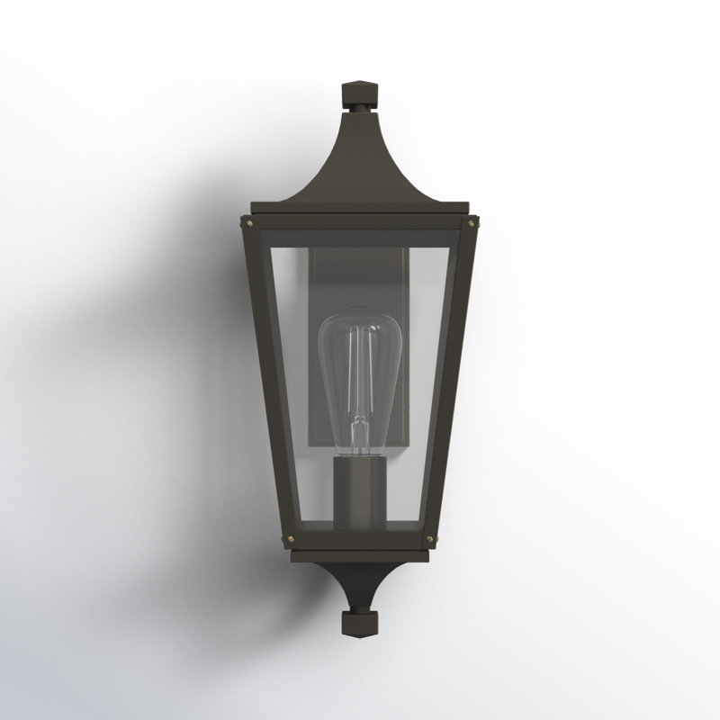 Jaymes Outdoor Wall Lantern, 19.5'' H X 7.75'' W X 9.5'' D