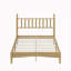 Lit plateforme double en bois avec tête de lit en forme de gourde-1540211108-1540211105