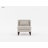 Elodie 27.5" Mid-Century Modern Armless Accent Chair-1582318755