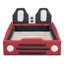 Lit plateforme avec roulettes Race-33394141