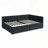Full Size Upholstered Tufted Bed Frame with Drawers-1320000258