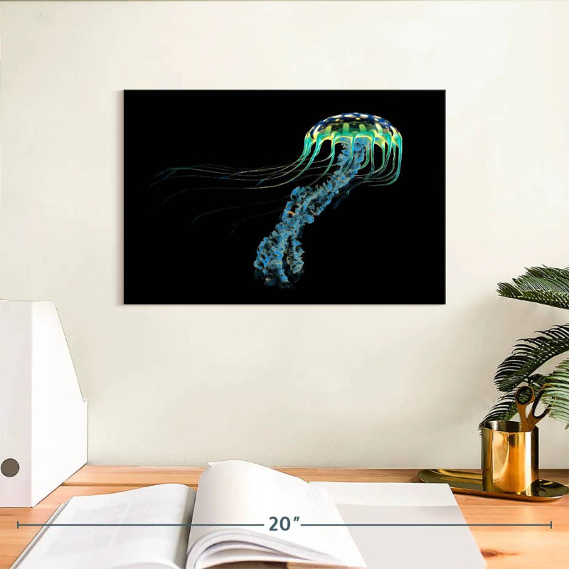 Brampt Dancing Jellyfish, 8" H x 12" W