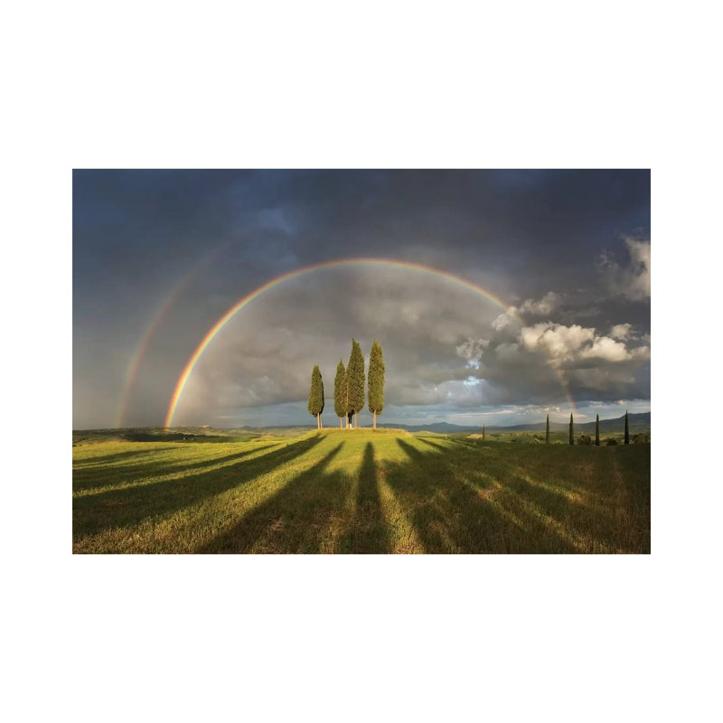 Spring In Tuscany X by Daniel Kordan - Wrapped Canvas Painting, 20.32 cm H x 30.48 cm W