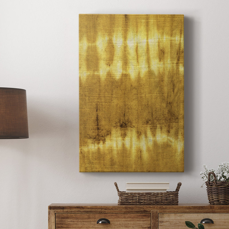 Turmeric Sunrise IV - galerie sur mesure Cavas, H 36 po x l 24 po
