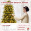 Arbre de Noël artificiel éclairé-581464958
