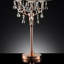 Lampe de table avec détails en cristal