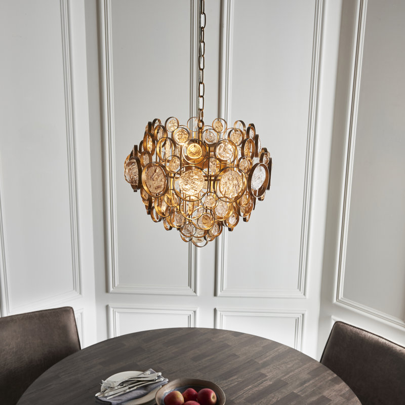Indiana 1 -Light Crystal LED Chandelier