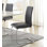 Faux Leather Side Chairs Set Of 2
