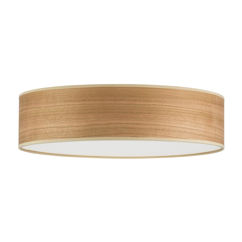 Tsuri Wood Flush Mount, Cherry, 10 cm H x 40 cm W x 40 cm D