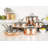 Viking Hammered Copper Clad 10 Piece Cookware Set