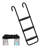 Trampoline Ladder Trampoline Slide with Horizontal and Wide Steps