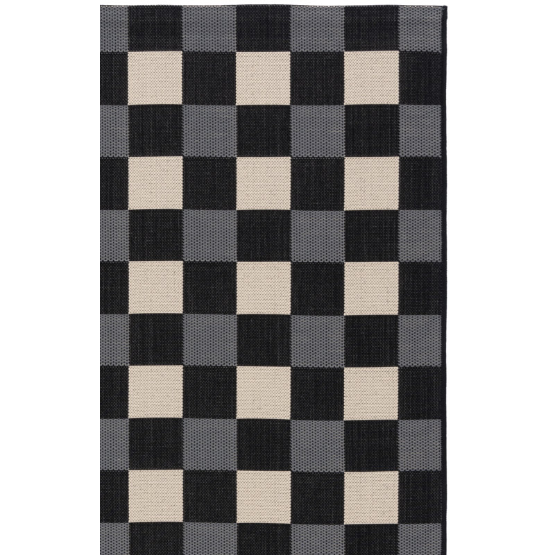 Tapis intérieur / extérieur Mererid, Rectangle 5 pi 3 po x 7 pi 6 po