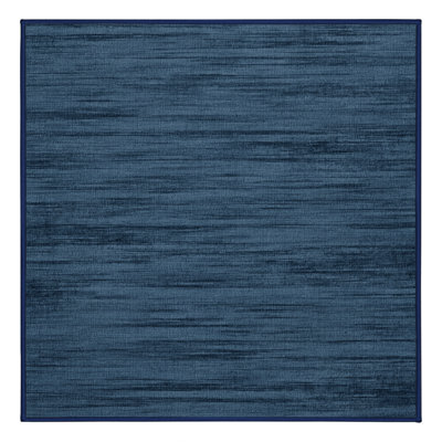 Tapis gris uni lavable à la machine