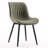 Modern Dining Chairs Faux Leather Upholstered Kitchen Chairs Side Chair With Metal Legs-51228637