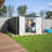 Outdoor Storage Shed 10x12 FT, Utility Metal Tool Storage with Lockable Doors and Updated Frame Structure, Large Metal Garden Shed for Backyard, Patio Lawn