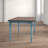 Io 60" Two Tone Solid Wood Farmhouse Dining Table-1699468266