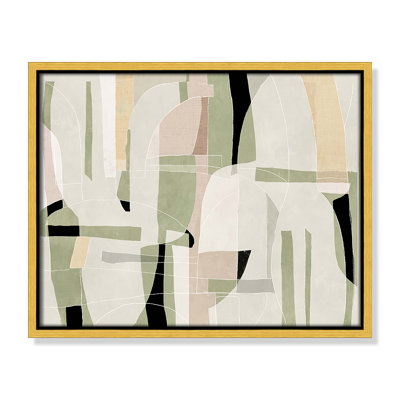 Sunny Barcelona - Floater Frame Canvas