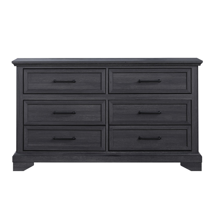 60" Wide Dresser in a Charcoal Finish