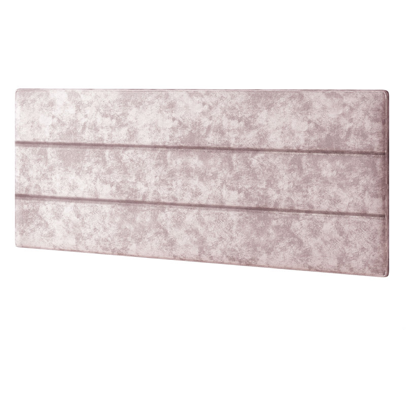 Brand Upholstered Headboard, Double (4'6), Pink