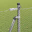 Vidaxl Fence With Posts PVC-Coated Steel-116797866-116797873