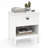 2-tier End Table w/Drawer Open Storage Shelf 2 Tiers Nightstand Bedroom-789190772