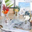 Ensemble de 20 vases à bourgeons en verre en vrac pour centre de table, mini vases rétro pour mariage rustique, décorations de table pour la maison (transparent)