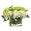 Faux Flowering Branch in Glass Jar
