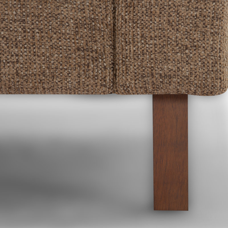 Fauteuil Lobos, Chenille chocolat