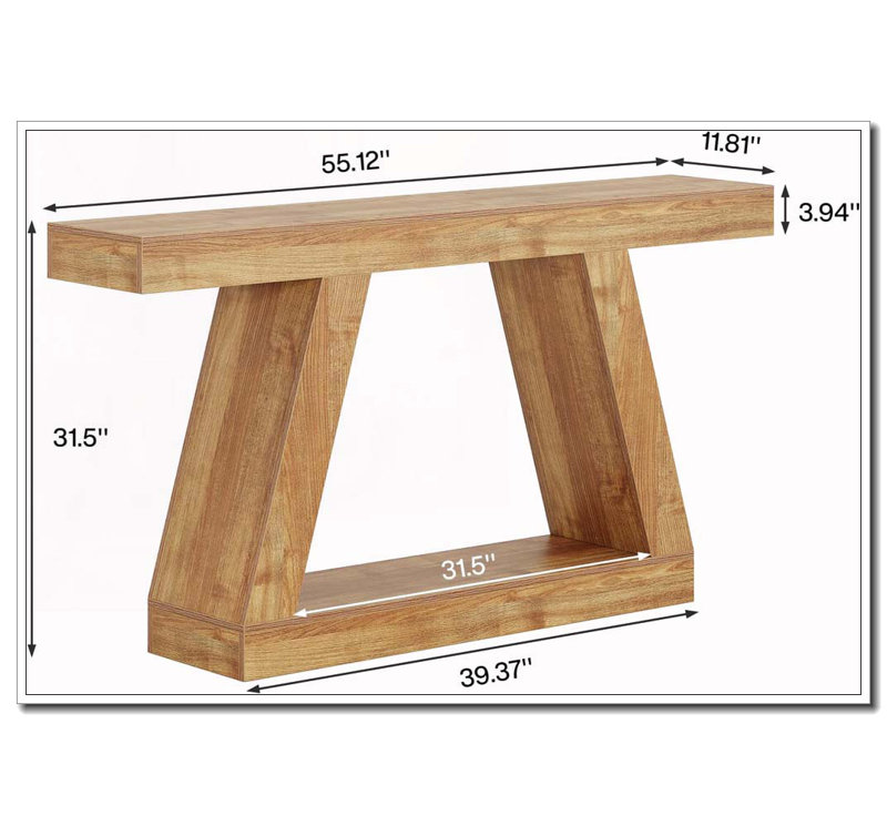 Sofa Table,Storage Console Table