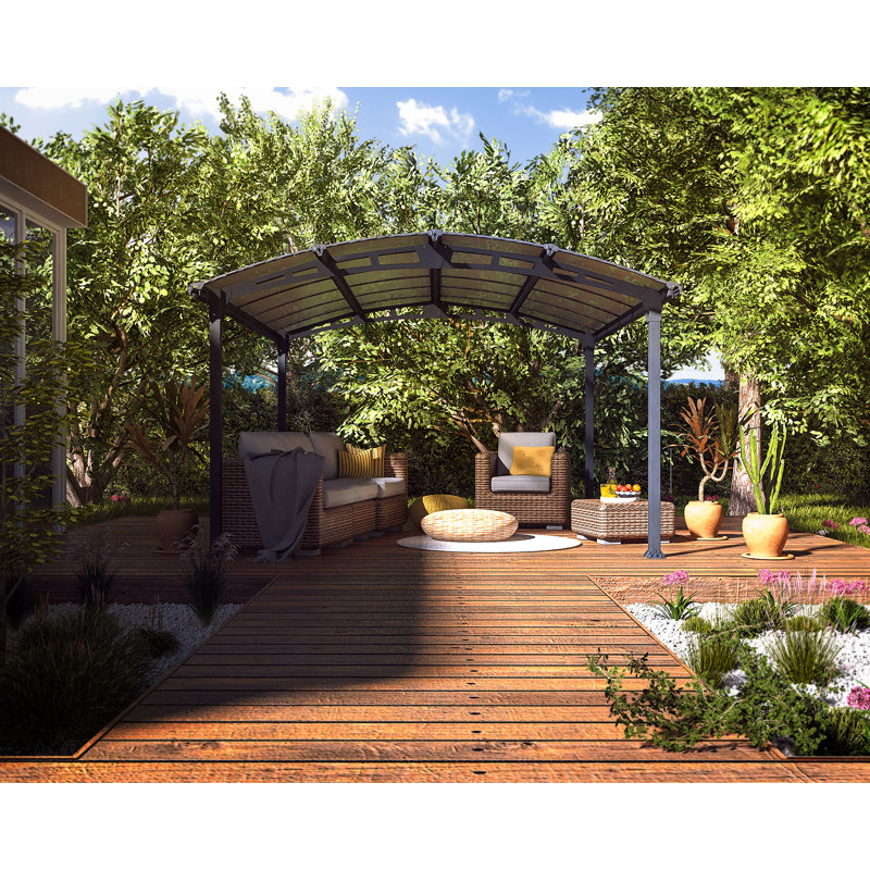 3.5m x 4.5m Metal Patio Gazebo
