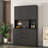 Versatile Charging Station Mdf Modern Freestanding Kitchen Storage