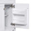 Meuble-lavabo de 30 po avec lavabo en céramique, armoire de salle de bain simple moderne avec 2 portes et une tablette, portes à fermeture douce-1073632275
