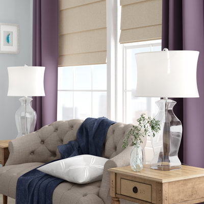 Dalrymple Glass Standard Table Lamp