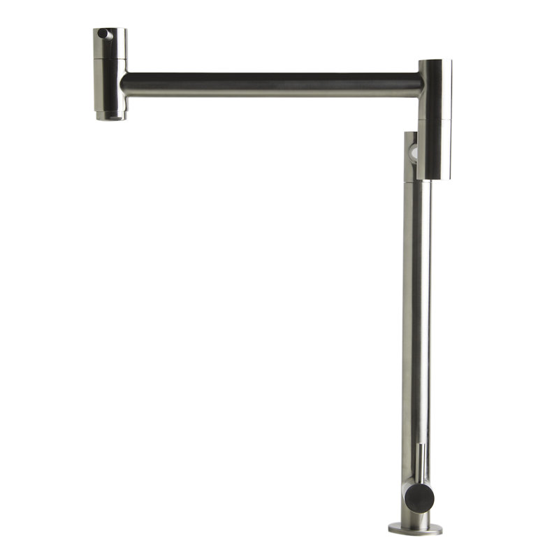 Alfi Brand Kitchen Faucet, Brushed Stainless Steel