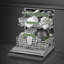 24" 15 Place Settings, 40 Db, 3 Baskets, Multiload Accessory. Replacement Stu8623 Eta June