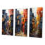 «Cityscape Alleyway Patchwork», 3 pièces-394861092-394861093