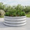 Lit de jardin surélevé polyvalent en métal pour une plantation abondante et une beauté extérieure