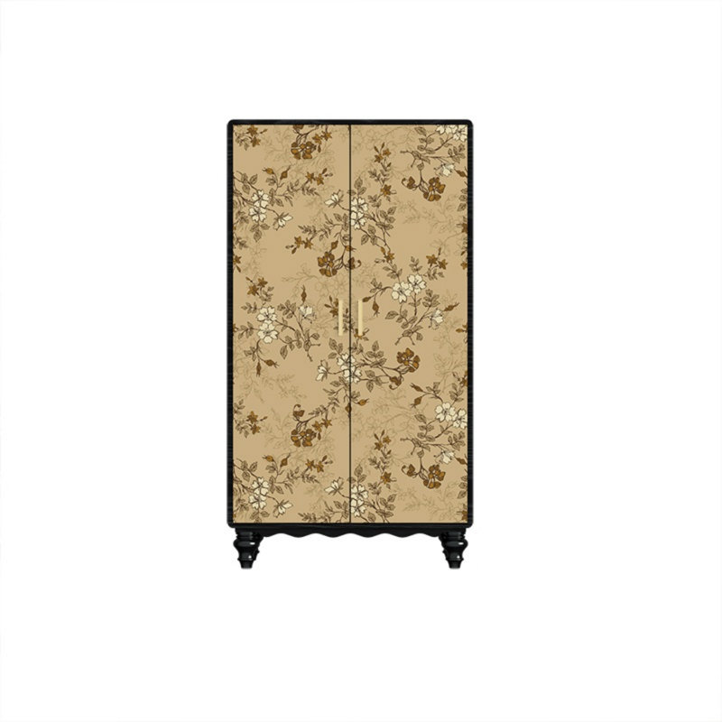 Garde-robe moderne pour chambre double, Noir / brun