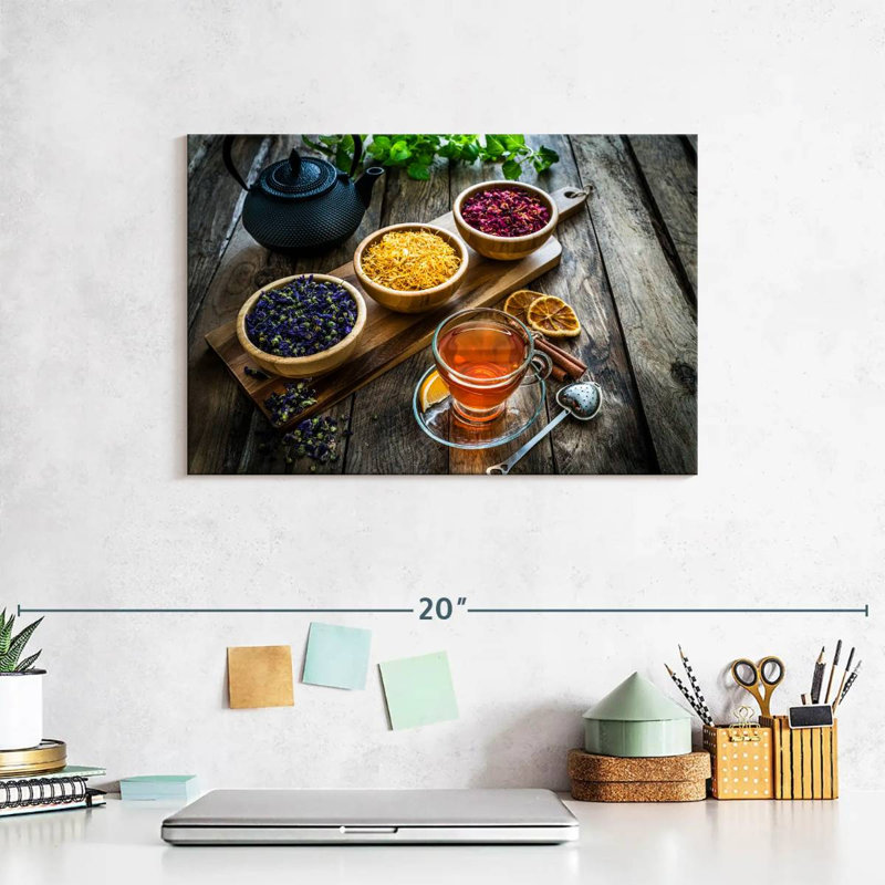 Yarlin Kitchen Herbs And Spices, 8" H x 12" W