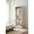 32" White Wood Walk-In Closet With One Rod