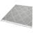Stylish Grey Area Rug, 5.2 x 7.5 Feet | 45% Polypropylene / 55% Polyester, 2000 g/m², 0.4 in Pile Height | Machine Woven, Flat Weave | Easy Clean, Vacuum Friendly | Perfect for Living Room & Bedroom Décor-1821794491