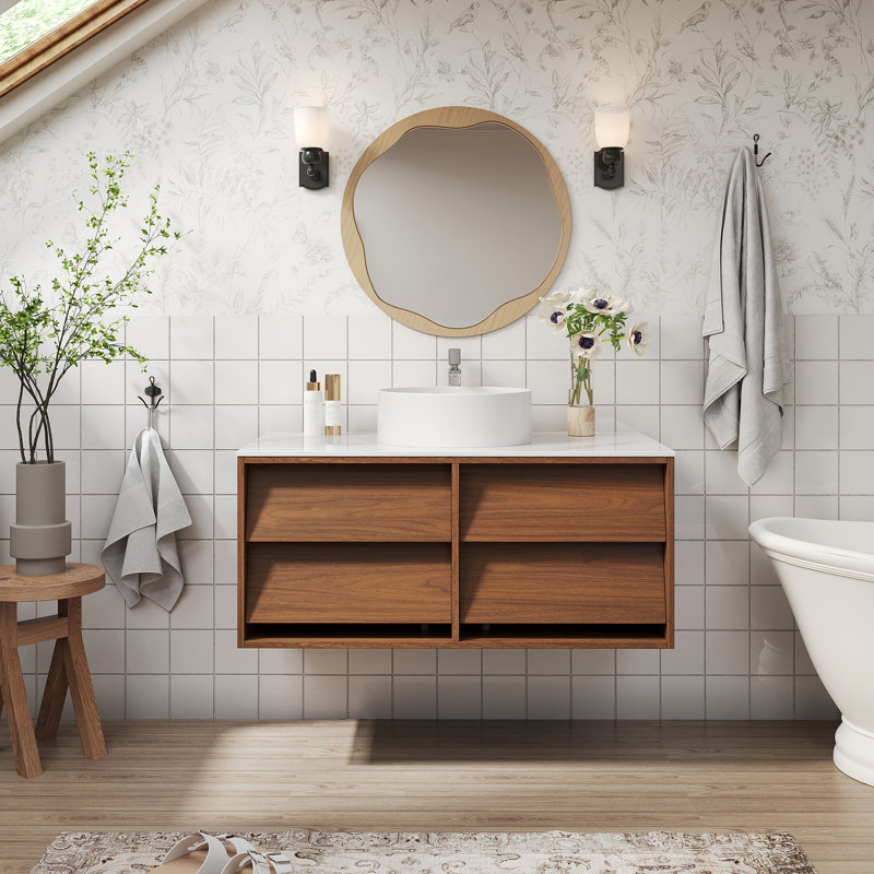 Meuble-lavabo mural 36 po avec lavabo 36 po