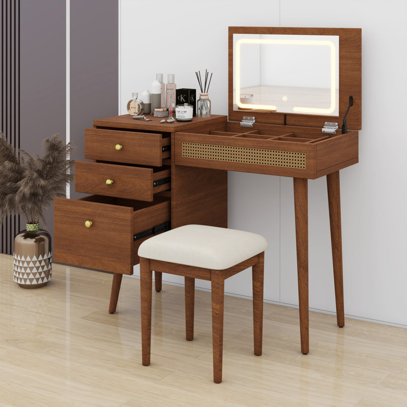Ensemble de meuble-lavabo rétro bohémien Home