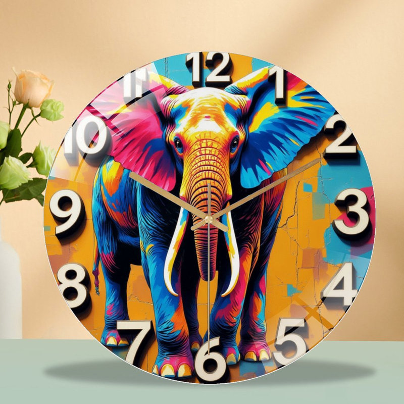 Horloge murale 12 po