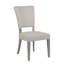 Ensemble de 2 chaises d'appoint rembourrées Ellerbe