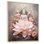 Bouddha rose, lotus de la sagesse sur toile