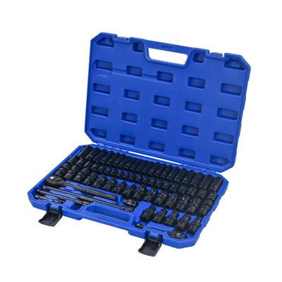 67Piece Air Tool and Accessories Kit with Ratchet Wrenches Quick Couplings  Extension Rods  Professional Pneumatic Tool Set for Mechanics  DIY En