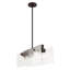Luminaire suspendu rectangulaire à 3 lumières pour îlot de cuisine Clementine-1920741665