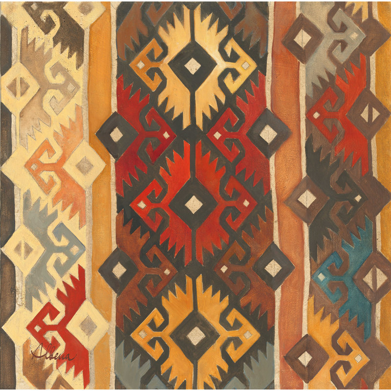 Motif Sud-Ouest II, H 12 po x l 12 po